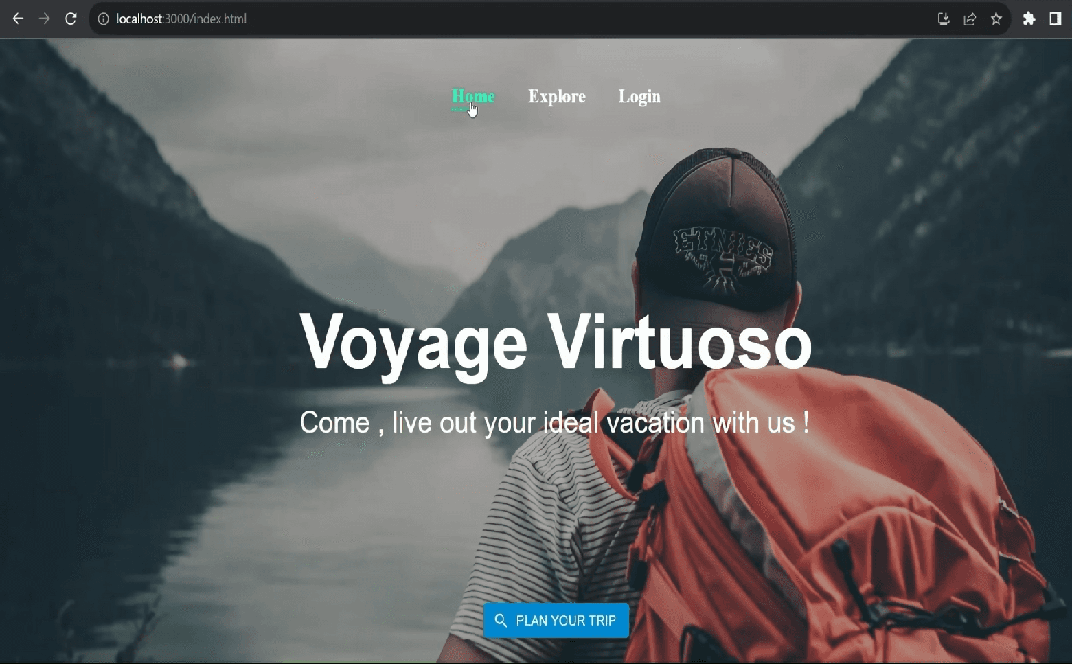 Itinerary Travel Planning Website